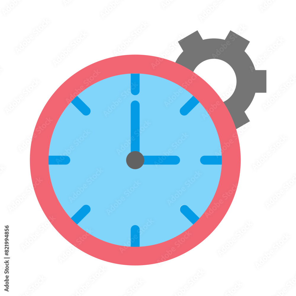Working Hours Vector Flat Icon Working Hours Vector Flat Icon