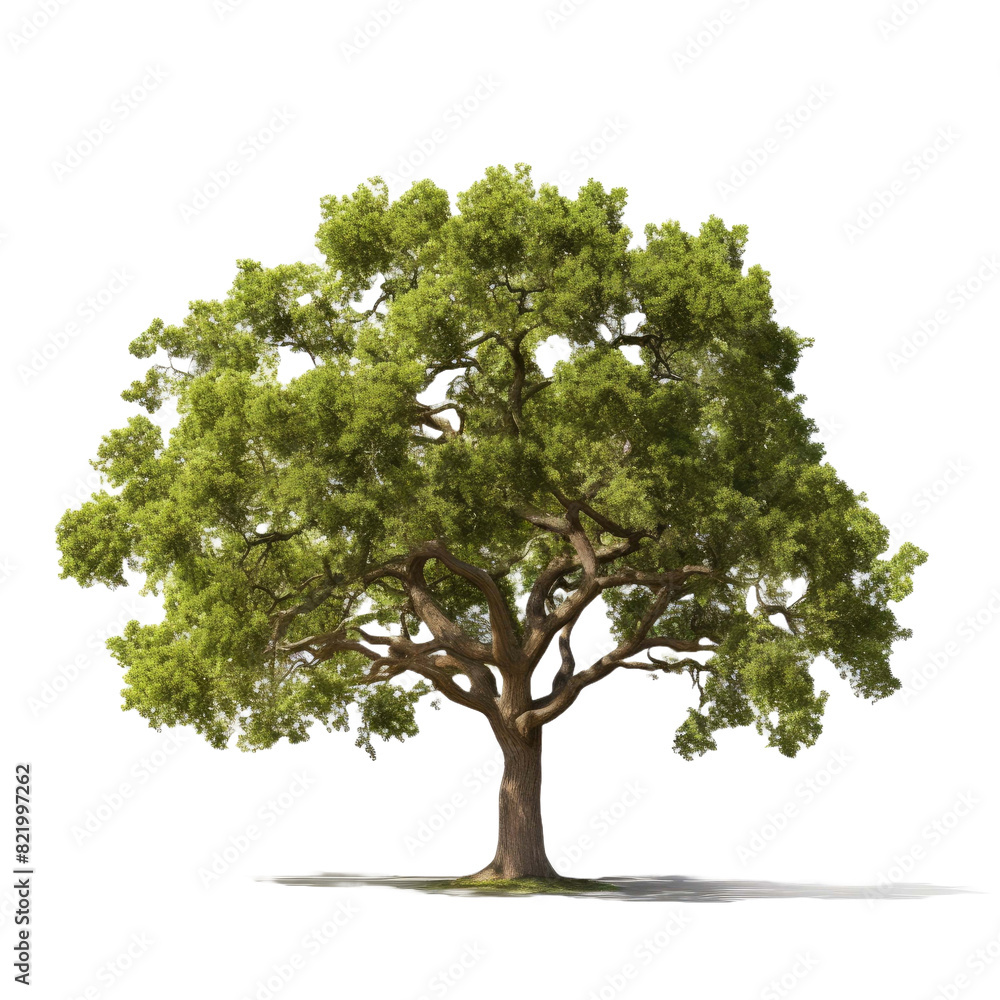custom made wallpaper toronto digitaloak tree isolated on white transparent background.