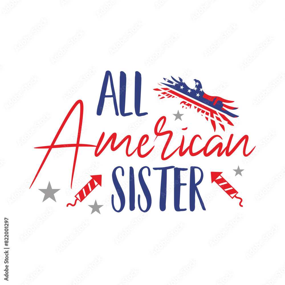 4th July Independence Day Illustration, American patriotic rainbow. United States of America Independence Day design. Vector template for 4th of July 4th July Independence Day Illustration, American patriotic rainbow. United States of America Independence Day design. Vector template for 4th of July