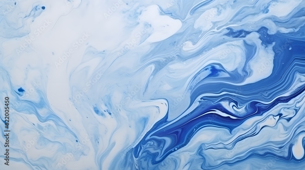 White and blue marble background White and blue marble background