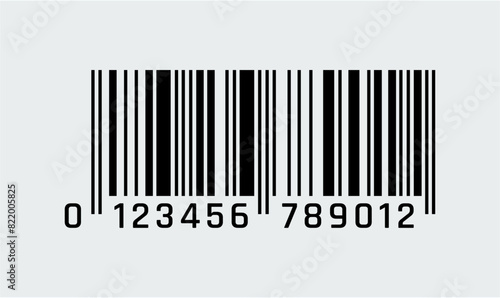 Bar code icon. Easy editable vector design.