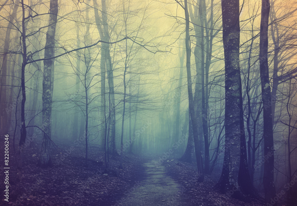 Foggy forest Foggy forest