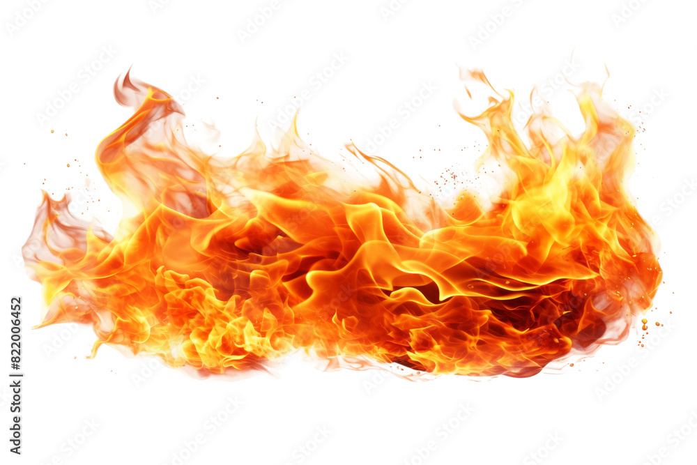 Dancing Flames: A Fiery Ballet on a Blank Canvas on a Clear PNG or White Background. Dancing Flames: A Fiery Ballet on a Blank Canvas on a Clear PNG or White Background.