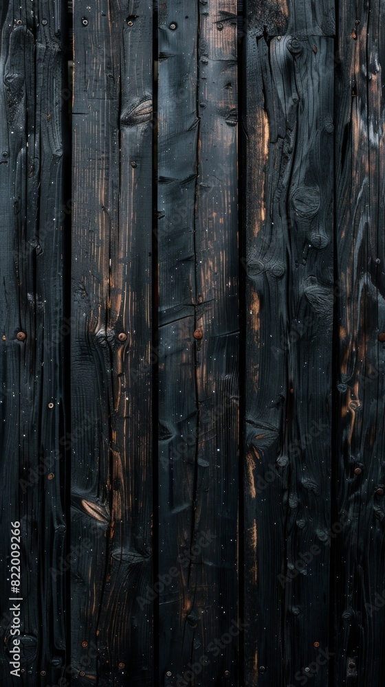 Close up of a wooden fence showing peeling paint Close up of a wooden fence showing peeling paint