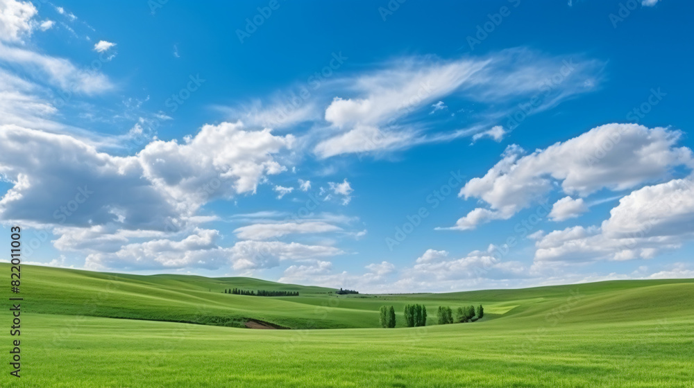 Landscape of countryside