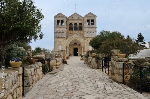 Konstfotografi Church of the Transfiguration, Mount Tabor , Israel