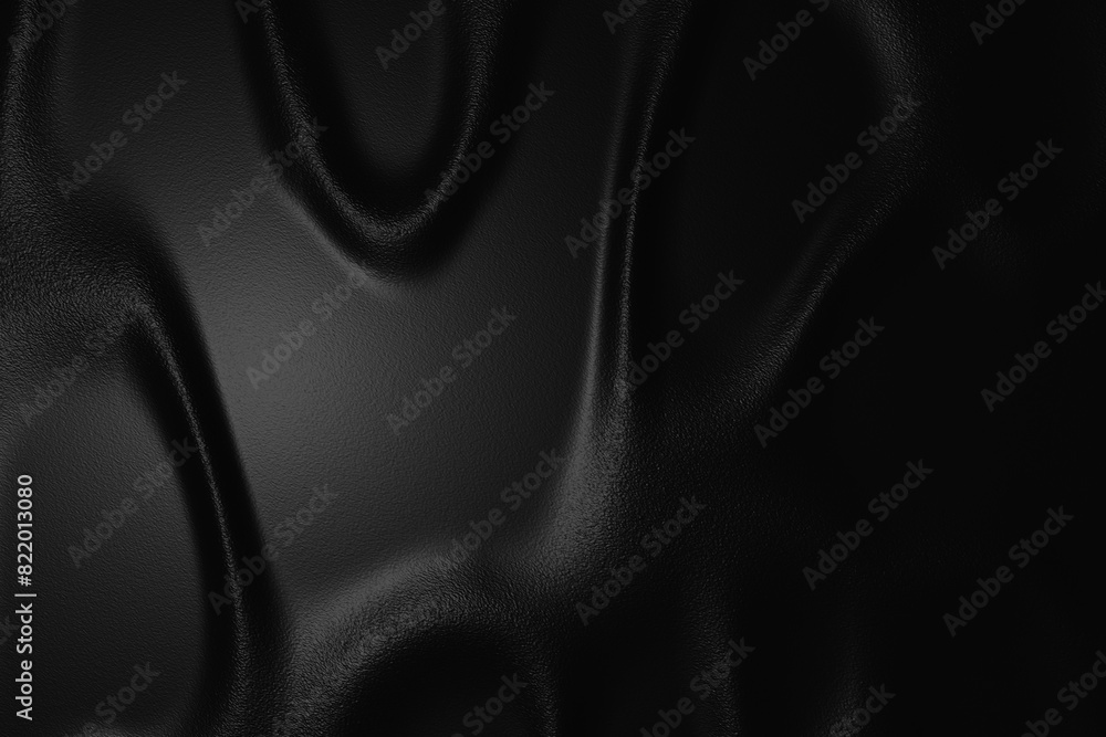 Smooth black waves leather create a luxurious texture, perfect for ...