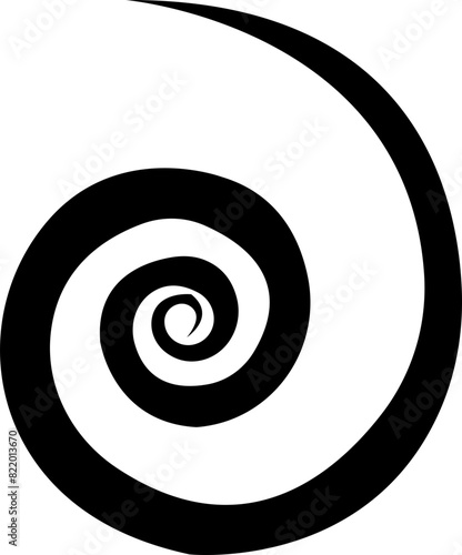 Swirl, sworls, twirls and spiral vector . Helix, volute shapes with rotation, revolve ripple effect. Spiral icons, abstract vector background or logo or icon isolated on transparent background.