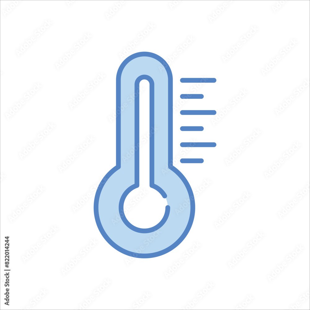 Thermometer Icon editable stock vector icon Thermometer Icon editable stock vector icon