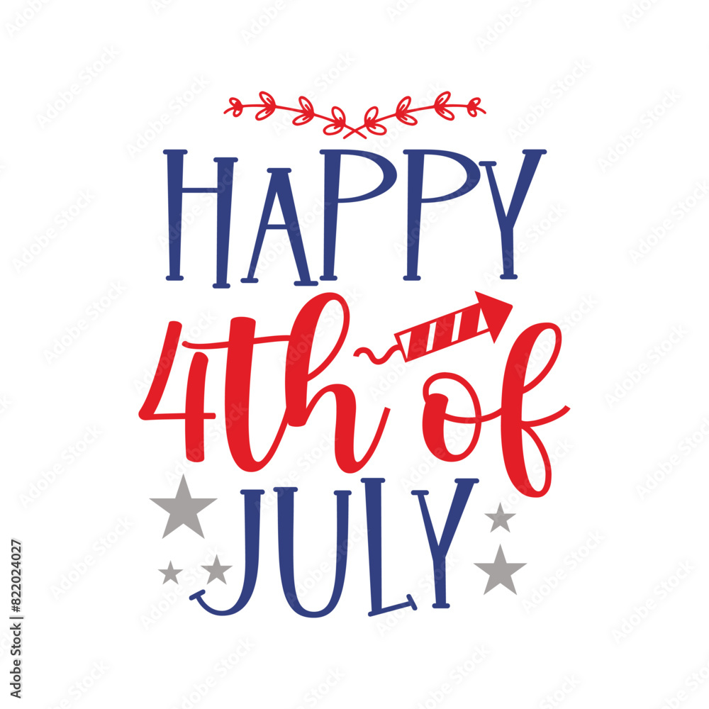 4th July Independence Day Illustration, American patriotic rainbow. United States of America Independence Day design. Vector template for 4th of July 4th July Independence Day Illustration, American patriotic rainbow. United States of America Independence Day design. Vector template for 4th of July