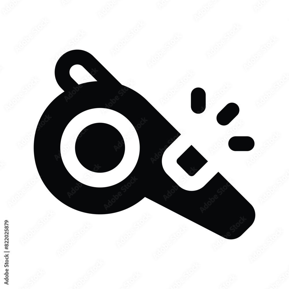 Premium icon of whistle ready to use vector Premium icon of whistle ready to use vector