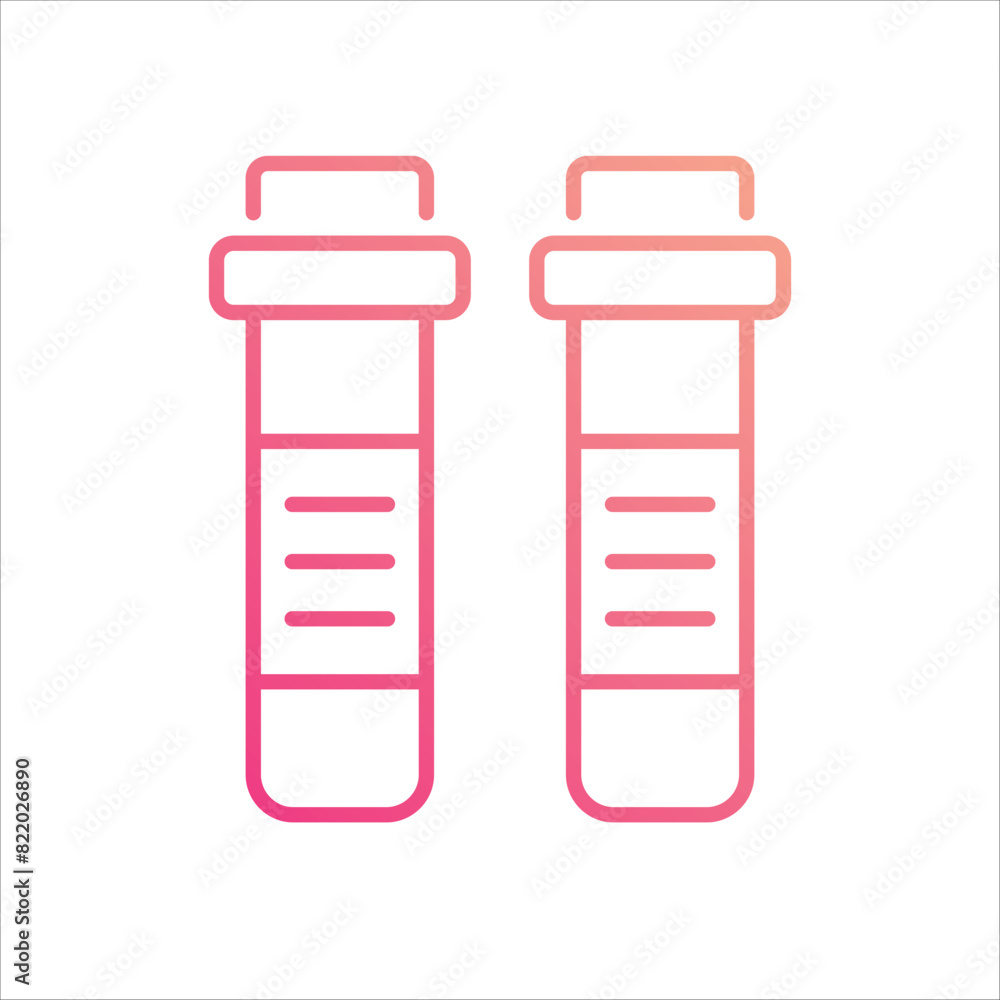 Test Tube Icon editable stock vector icon Test Tube Icon editable stock vector icon