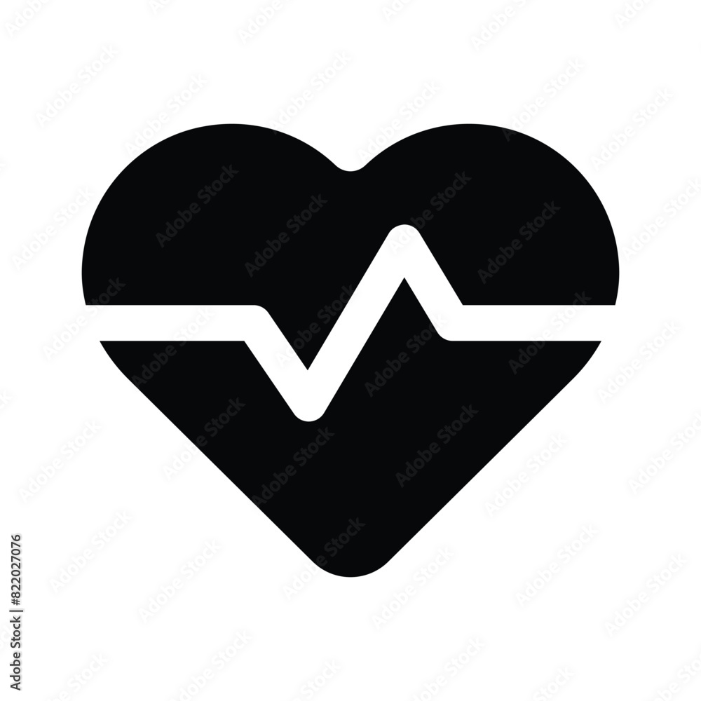 Get this amazing icon of heart health in modern style, editable vector
