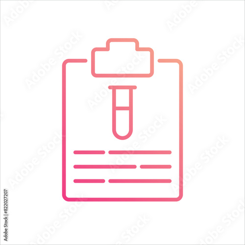 Clipboard Icon editable stock vector icon