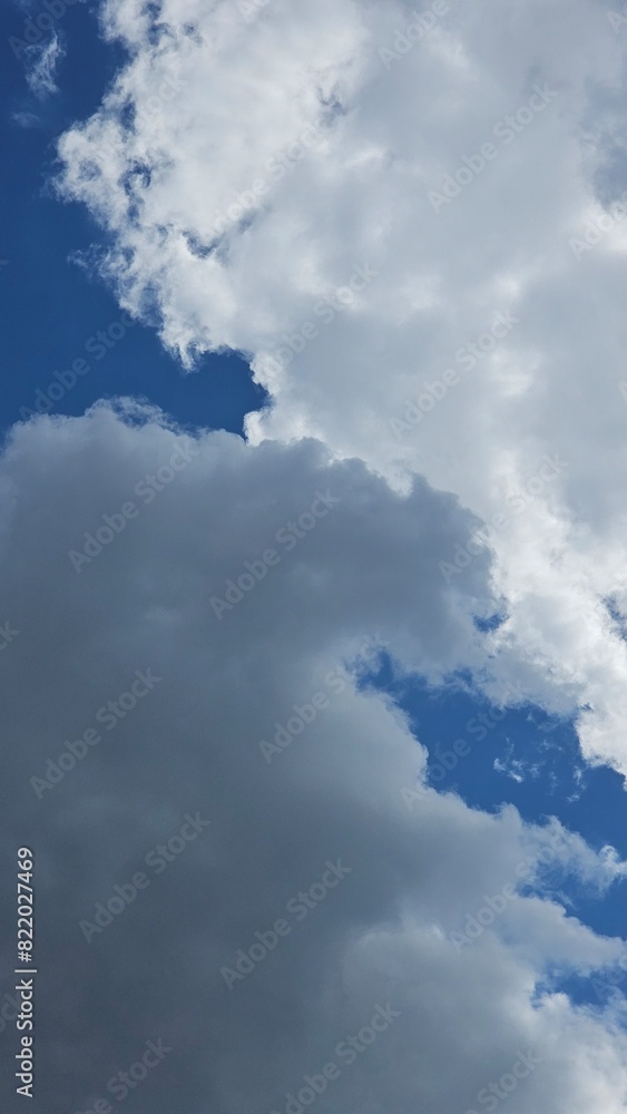 Obraz premium blue sky and clouds