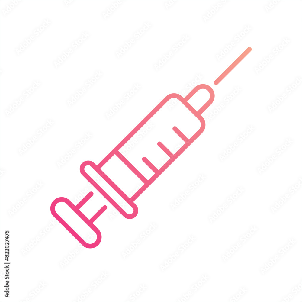 Syringe Icon editable stock vector icon Syringe Icon editable stock vector icon