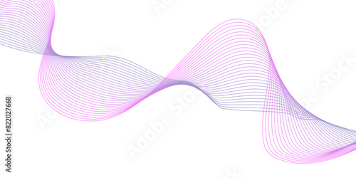 Abstract colorful flowing wave curved lines, Social network communication, technology curve line background. Digital shiny moving lines design element. Modern gradient flowing wave lines. Futuristic.