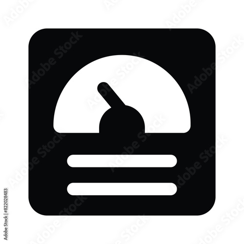 Get this amazing icon of weight machine, weight scale vector design