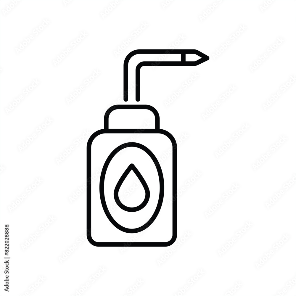 Wash Bottle Icon editable stock vector icon Wash Bottle Icon editable stock vector icon