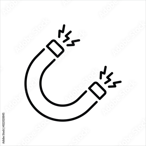 Magnet  Icon editable stock vector icon