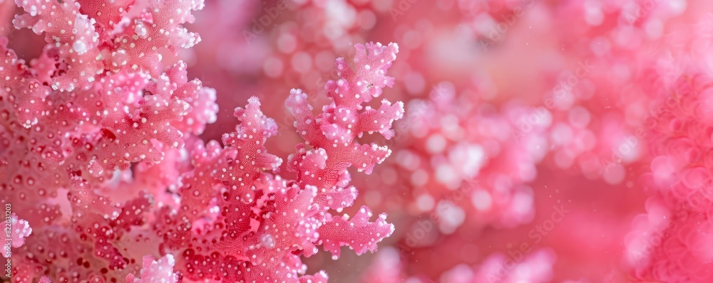 Fototapeta premium pink sea corals.