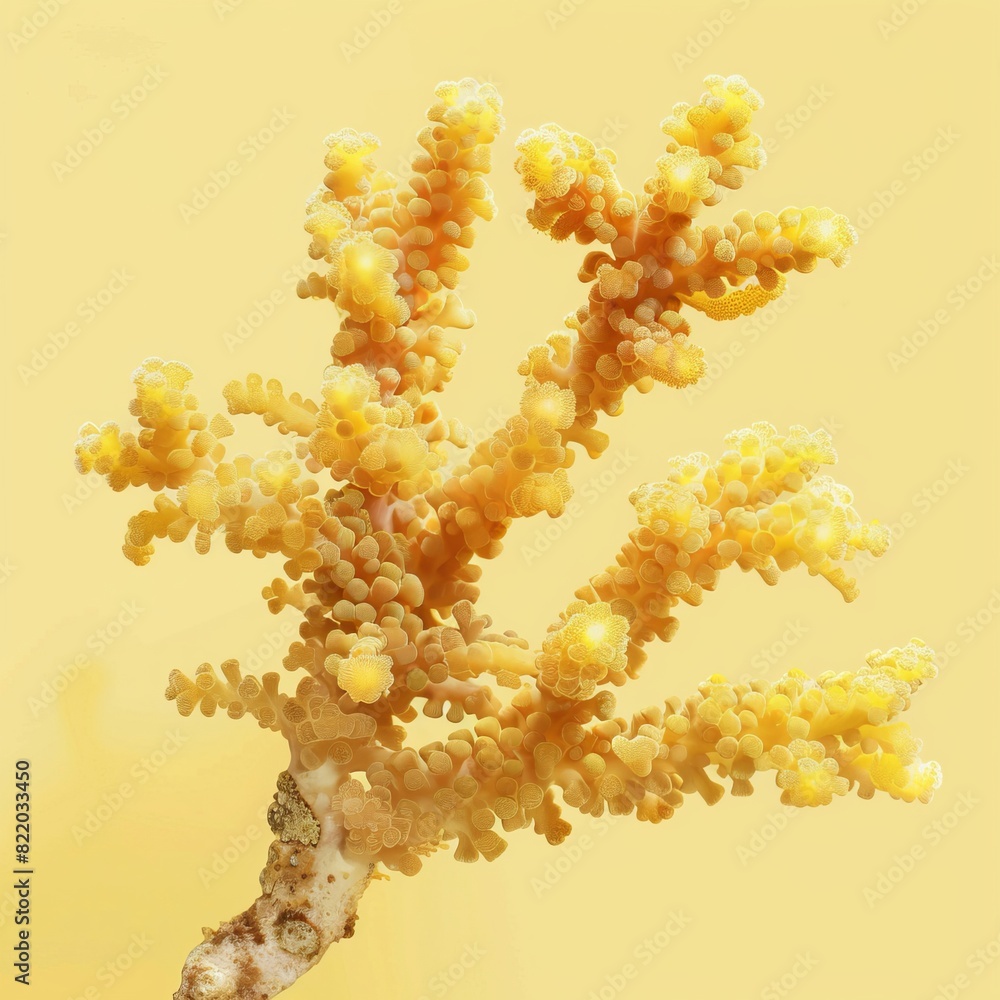 Obraz premium yellow sea corals.