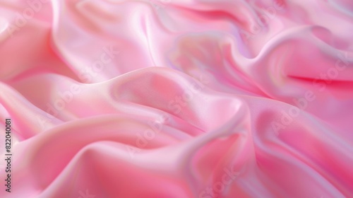 A close up photo of pink fabric. Perfect for textile backgrounds