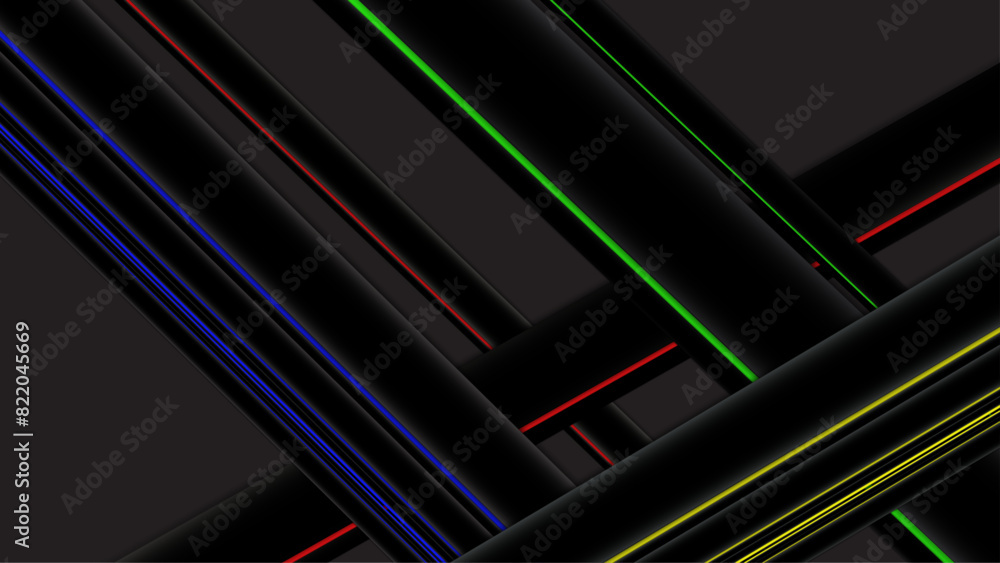 Green abstract futuristic background vector illustration light beam geometry background Green abstract futuristic background vector illustration light beam geometry background