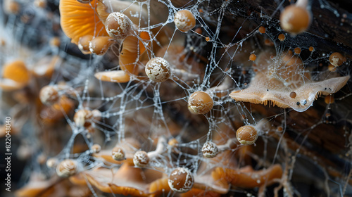 Microscopic Marvels - the Zygomycota Fungi in Its Full Glory photo