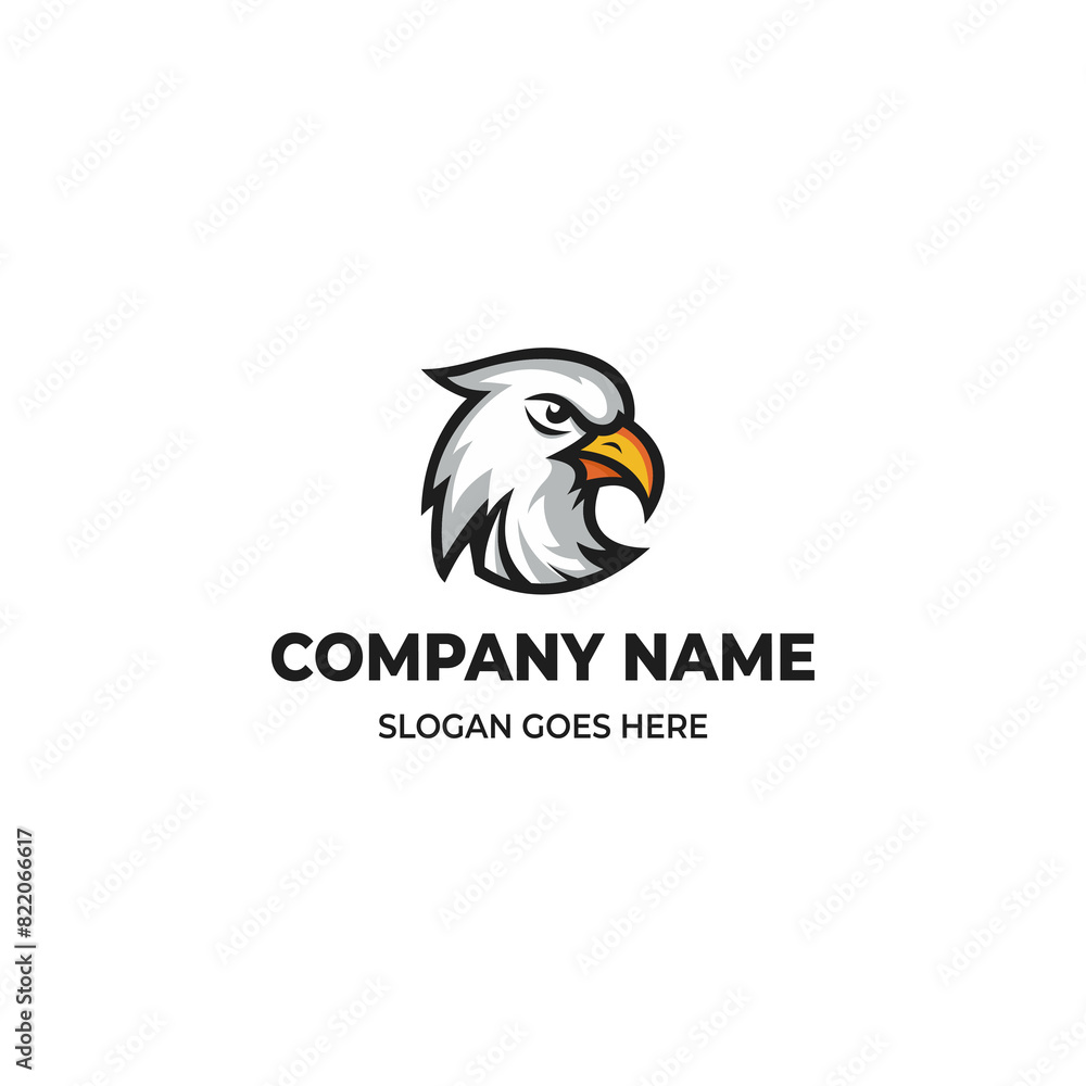 Fototapeta premium modern bird sport logo vector illustration