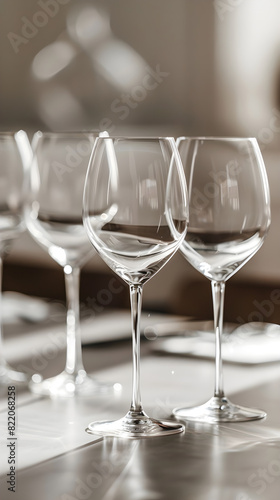 Elegance Personified: Sleek Design and Brilliant Clarity of Crystal Glassware Set