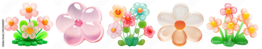 Fototapeta premium PNG shape candy png on transparent background