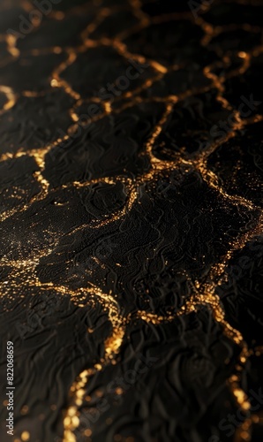 Abstract River Delta With Intricate Patterns,Photorealistic HD