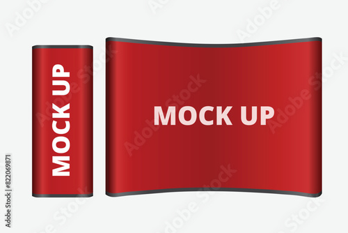 Exhibition Trade Show Banner Mockup Template