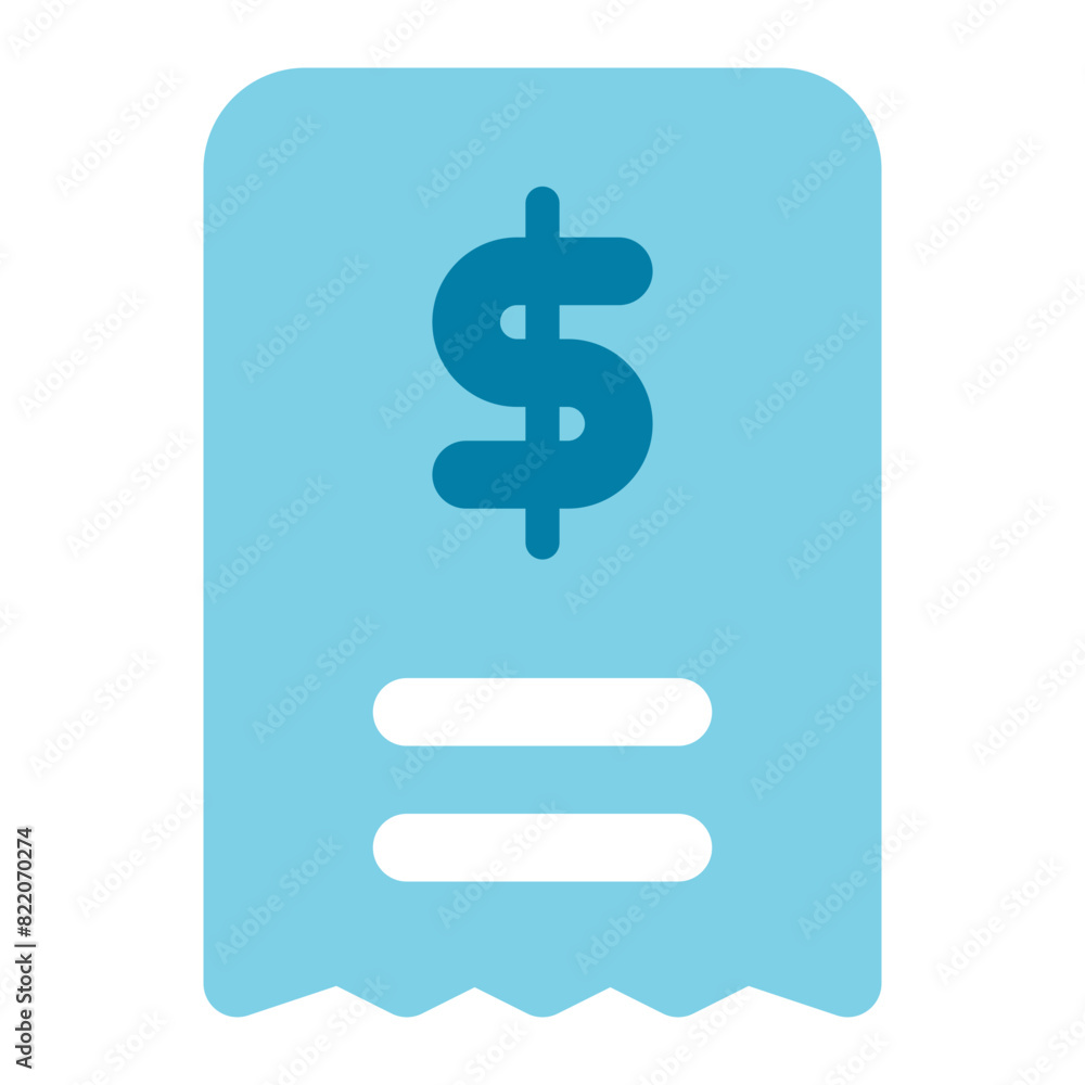bill icon for illustration bill icon for illustration