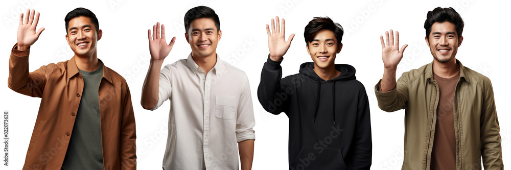 Teenager man portrait png on transparent background Teenager man portrait png on transparent background