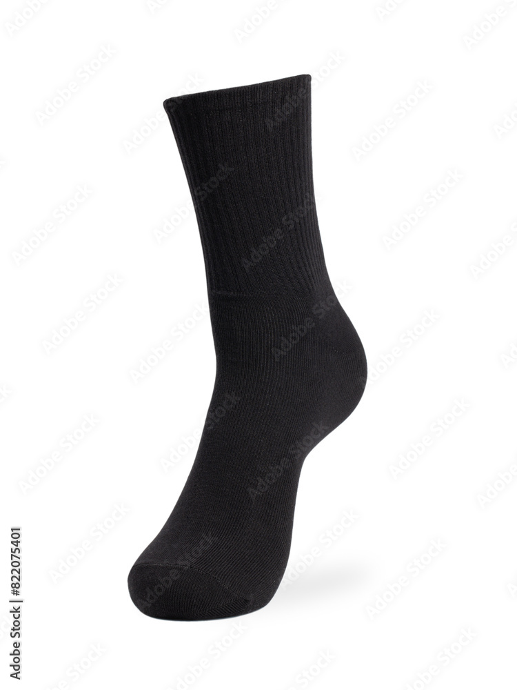 Sock on white background for advertising, logo, branding. Sock on white background for advertising, logo, branding.