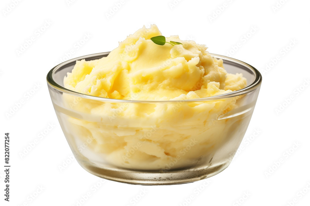 Creamy Clouds: A Heavenly Bowl of Mashed Potatoes on a Clear PNG or White Background. Creamy Clouds: A Heavenly Bowl of Mashed Potatoes on a Clear PNG or White Background.