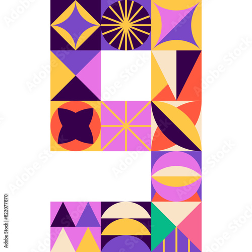 Art Deco Circus Number 9