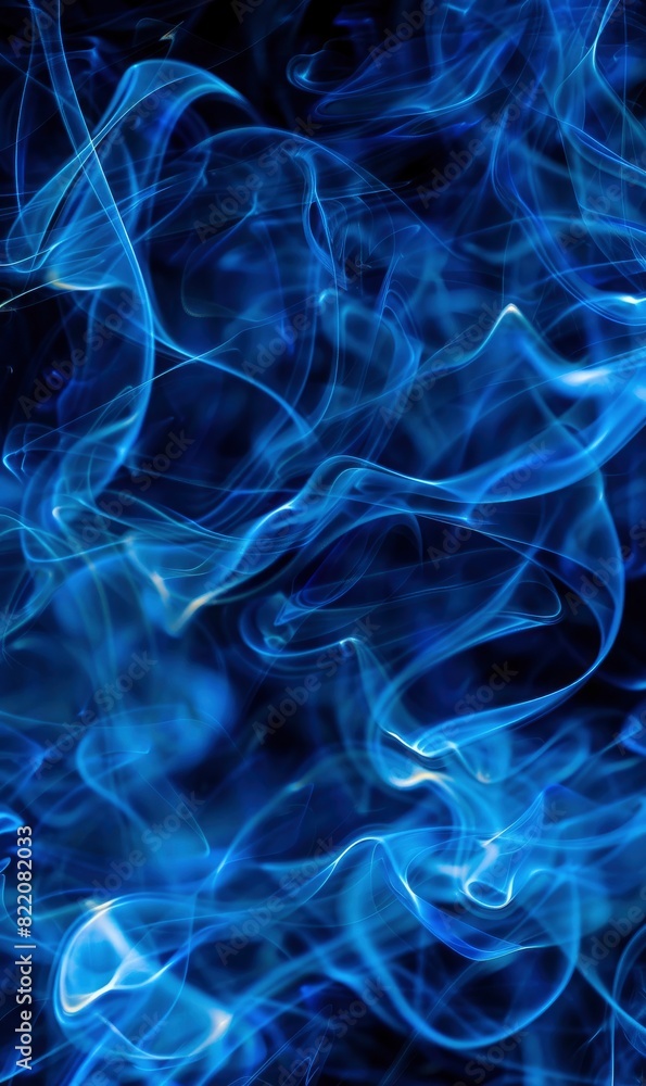 Blue Abstract Electric Waves,Photorealistic HD Blue Abstract Electric Waves,Photorealistic HD