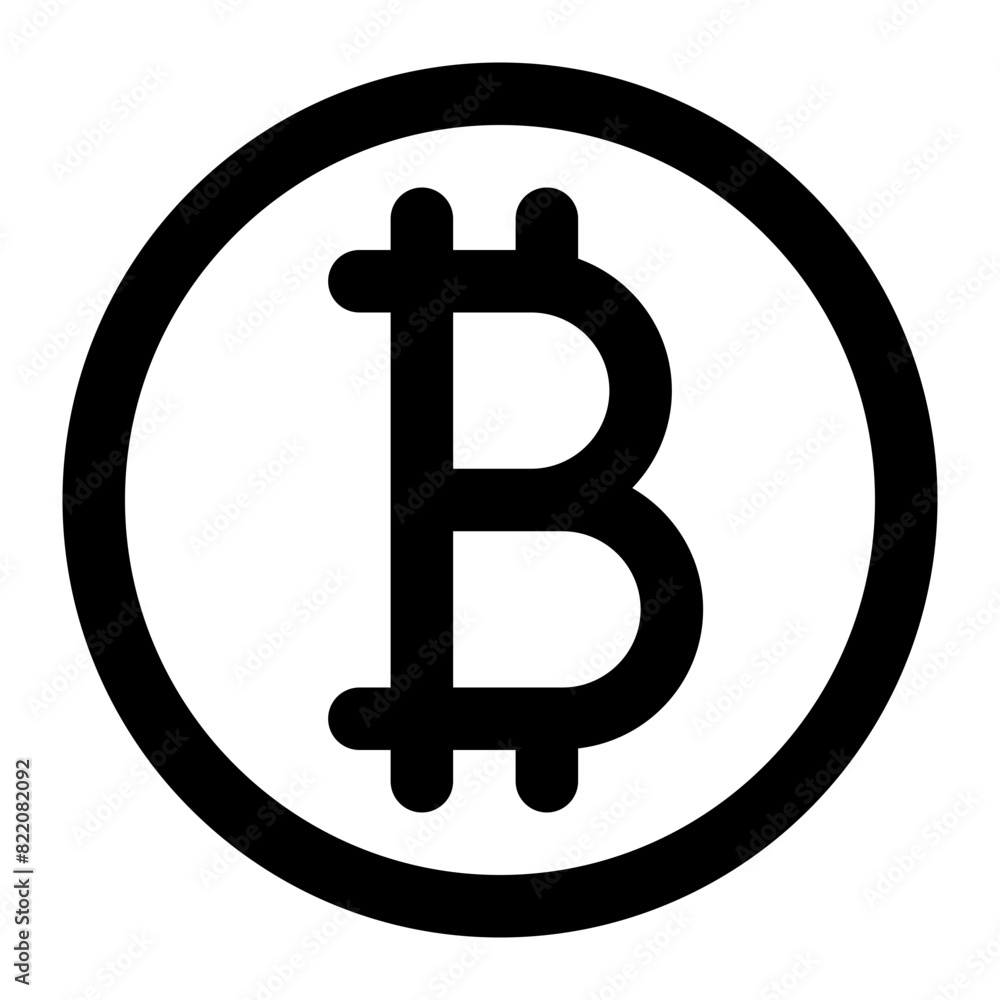 bitcoin icon for illustration
