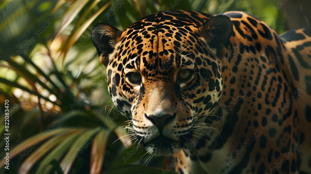 Fototapeta premium Leopard in the grass