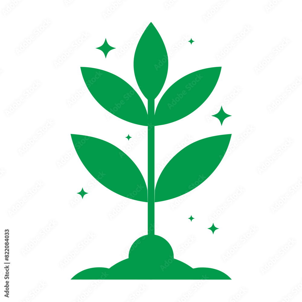 tree with leaves, logo symbol tree with leaves, logo symbol