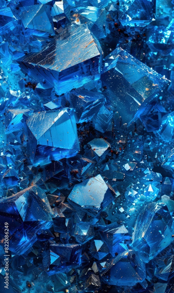 Blue Abstract Gemstone Fractals,Photorealistic HD Blue Abstract Gemstone Fractals,Photorealistic HD