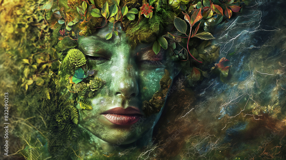 Earth goddess. Earth goddess.
