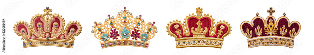 Embroidered crown png on transparent background Embroidered crown png on transparent background