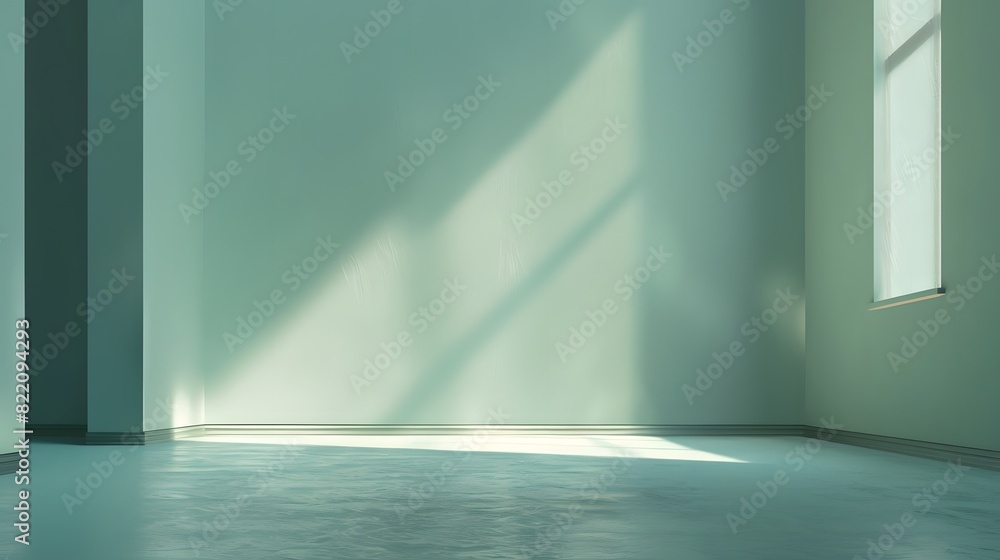 Fototapeta premium Empty room interior background. 3d rendering 
