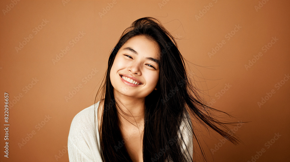 Radiant Youth: A Portrait of Happiness and Confidence Radiant Youth: A Portrait of Happiness and Confidence