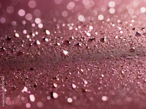Glistening pink abstract background with a shiny allure