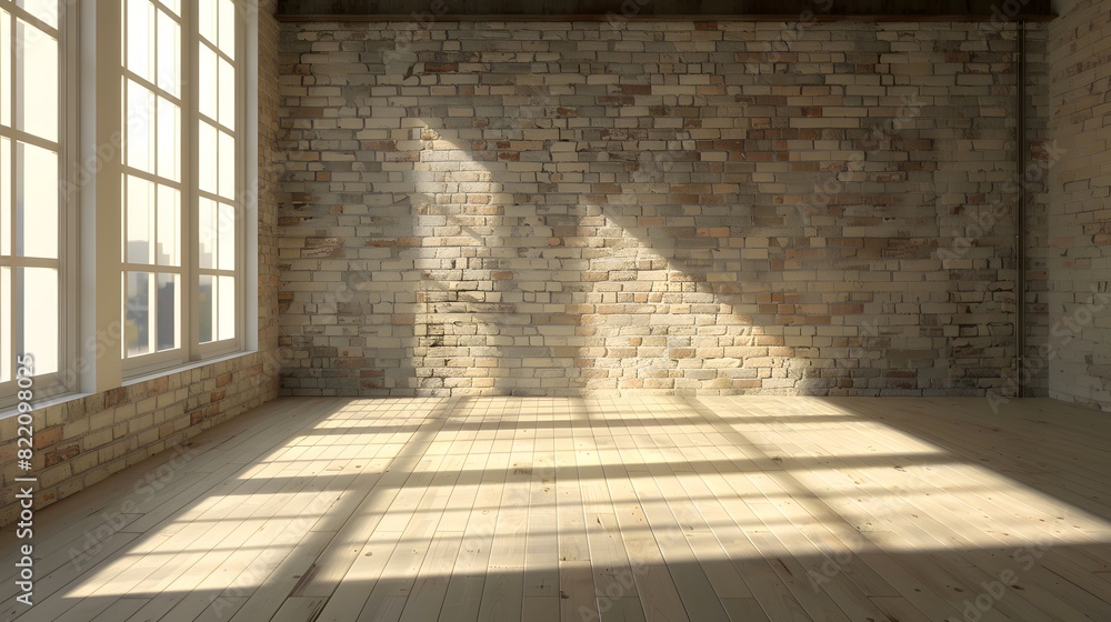 Empty room interior background. 3d rendering Empty room interior background. 3d rendering